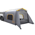 SanHima SUV Tent for Camping with Gull Wing Awning - Waterproof Up to 8 Person Car Tent for Family, Van Jeep CUV Model Y, 8Ft x 