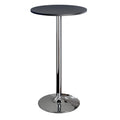 Winsome Spectrum-Pub-Table, Black & Chrome
