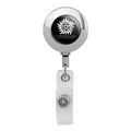 Supernatural Anti Possession Symbol Retractable Reel Premium Metal Chrome Badge Id Card Holder Clip