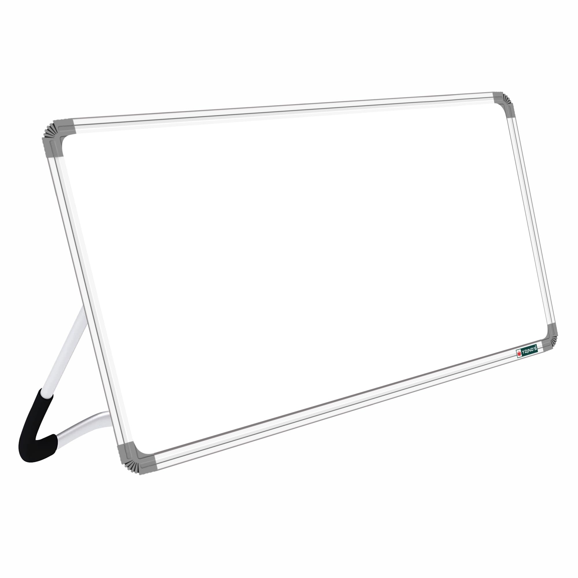 Yajnas White Board Desktop 1X1.5 Feet With Stand | Standing Whiteboard For Study, Memo, Daily Reminders, School And Office