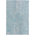 Winslow Wl2 Blue Transitional Rug Rectangle 5' X 7 ' 6"