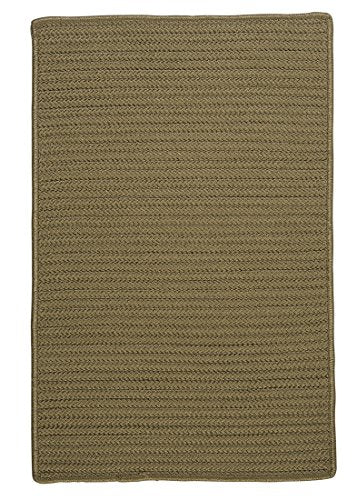 Colonial Mills Simply Home Solid Green 8' X 8' Square Area Rugs - H188R096X096S