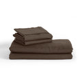 Peachskinsheets Chocolate Sheet Set - 1500Tc Level Of Softness - Extra Soft Cooling Sheets For Hot Sleepers And Night Sweats - S