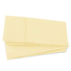 Nestl Body Pillow Cover - Soft Body Pillow Pillowcase - Lightweight Custard Yellow Pillowcase - Microfiber Body Pillow Case Cover - 20X54 Inches - Envelope Closure, Set Of 2