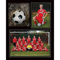 Play Hard Soccer 7x5/3.50x5 Memory Mates cardstock Double Photo Frame Sold in 10s - 5x7
