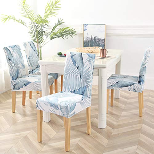 Lalluxy Stretchy Parson Chair Slipcovers For Dining Room Chair Seat Covers Chair Protectors For Party Pet Protection Universal F
