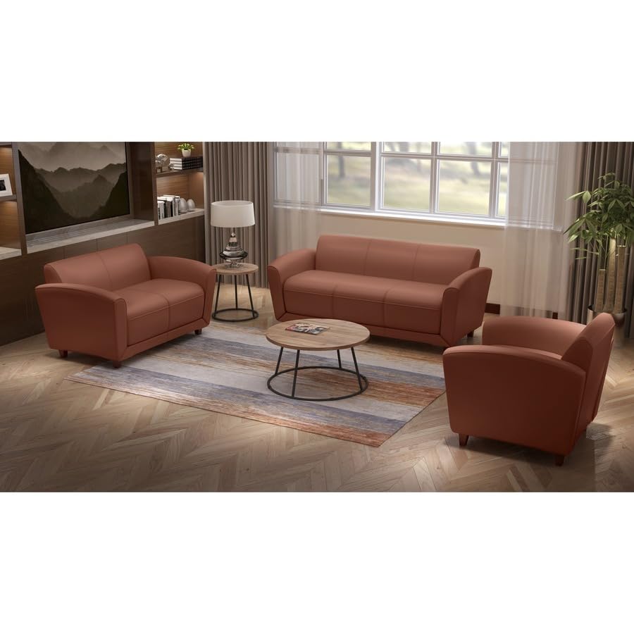 Lorell, LLR16259, Round Coffee Table, 1 Each