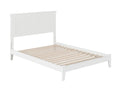 AFI, Nantucket, Low Profile Wood Platform Bed, Full, White