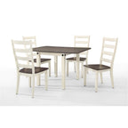 Intercon Glenwood Gathering Height Table, Rubbed White Charcoal