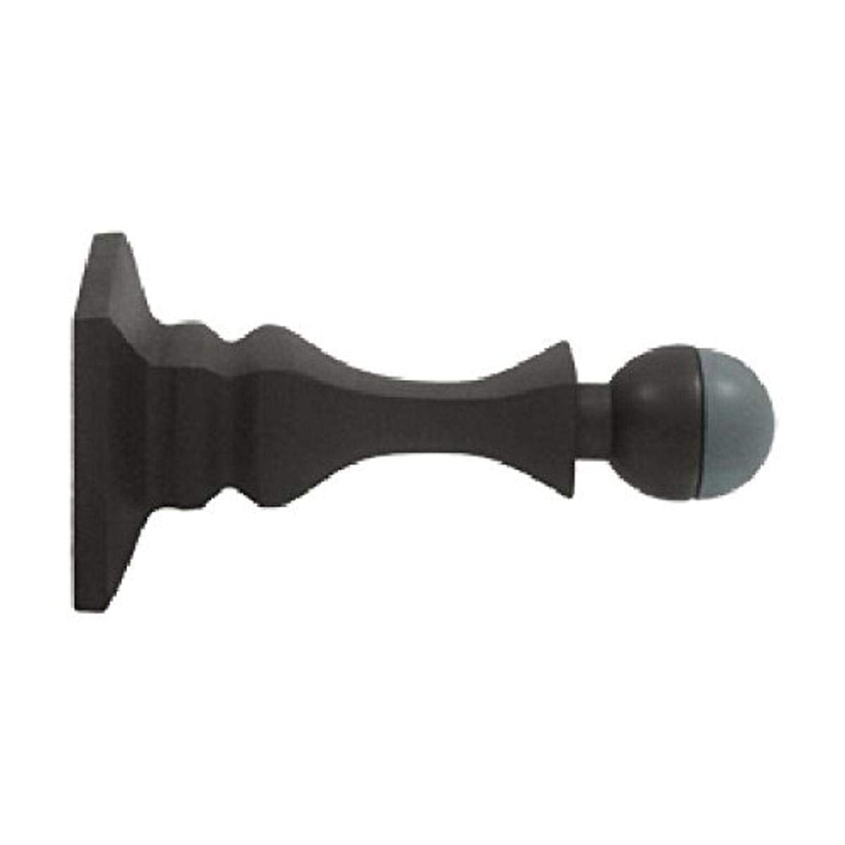 Deltana Bdh35U10B Solid Brass 3 1/2-Inch Baseboard Door Bumper