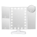 LeeWent Makeup Mirror Vanity Mirror with Lights, Bathroom Adjustable Brightness Mirrors 1X/2X/3X/10X Magnification and Touch Scr