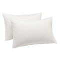 Amazon Basics Standard Pillow Cases Set of 2 - Lightweight, Super Soft Easy Care Microfiber, Cream, 30 L x 20 W, Pillows Not Inc