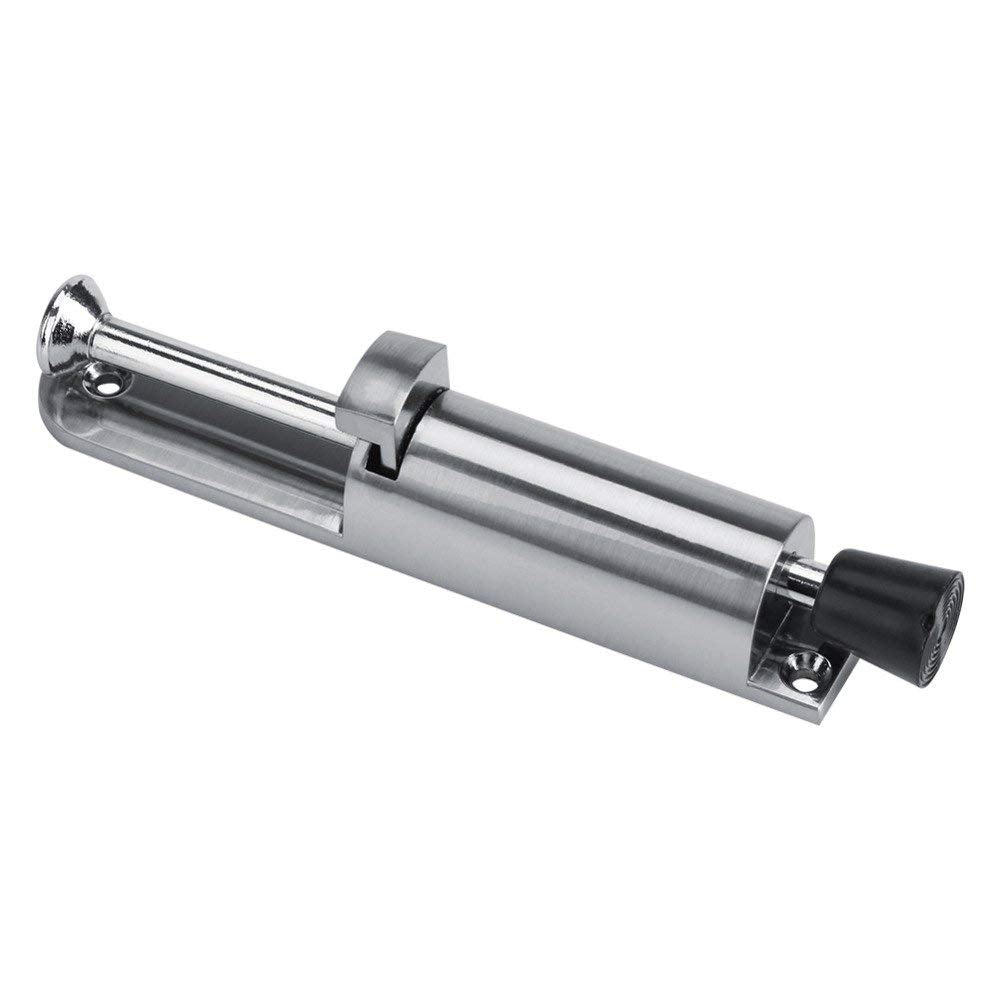 Dingchi Door Stopper, Kickdown Door Stop, Spring Loaded Telescopic Step On/Off Door Stopper Rubber, Adjustable Heavy Duty Door L