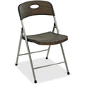 Lorell 62529 Chairs,Folding,225 lb Cap,19-3/4-Inch x18-1/4-Inch x31-Inch ,4/CT,Smoke