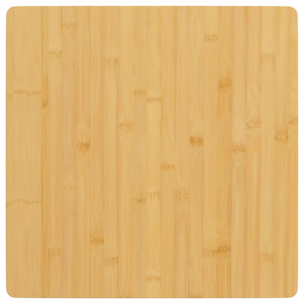vidaXL Bamboo Table Top - Versatile, Sturdy and Durable - Perfect for Coffee Tables, Side Tables, and More - Natural Varnish Fin