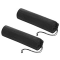 Patikil 18 Inch Ultra Mini Chair Replacement Bag, 2 Pack Nylon Foldable Tripod Carry Bag Storage Bag With Shoulder Strap For Outdoor Travel, Black