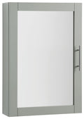 Crosley Furniture Savannah Wall Mounted Bathroom Mirror And Medicine Cabinet, Gray