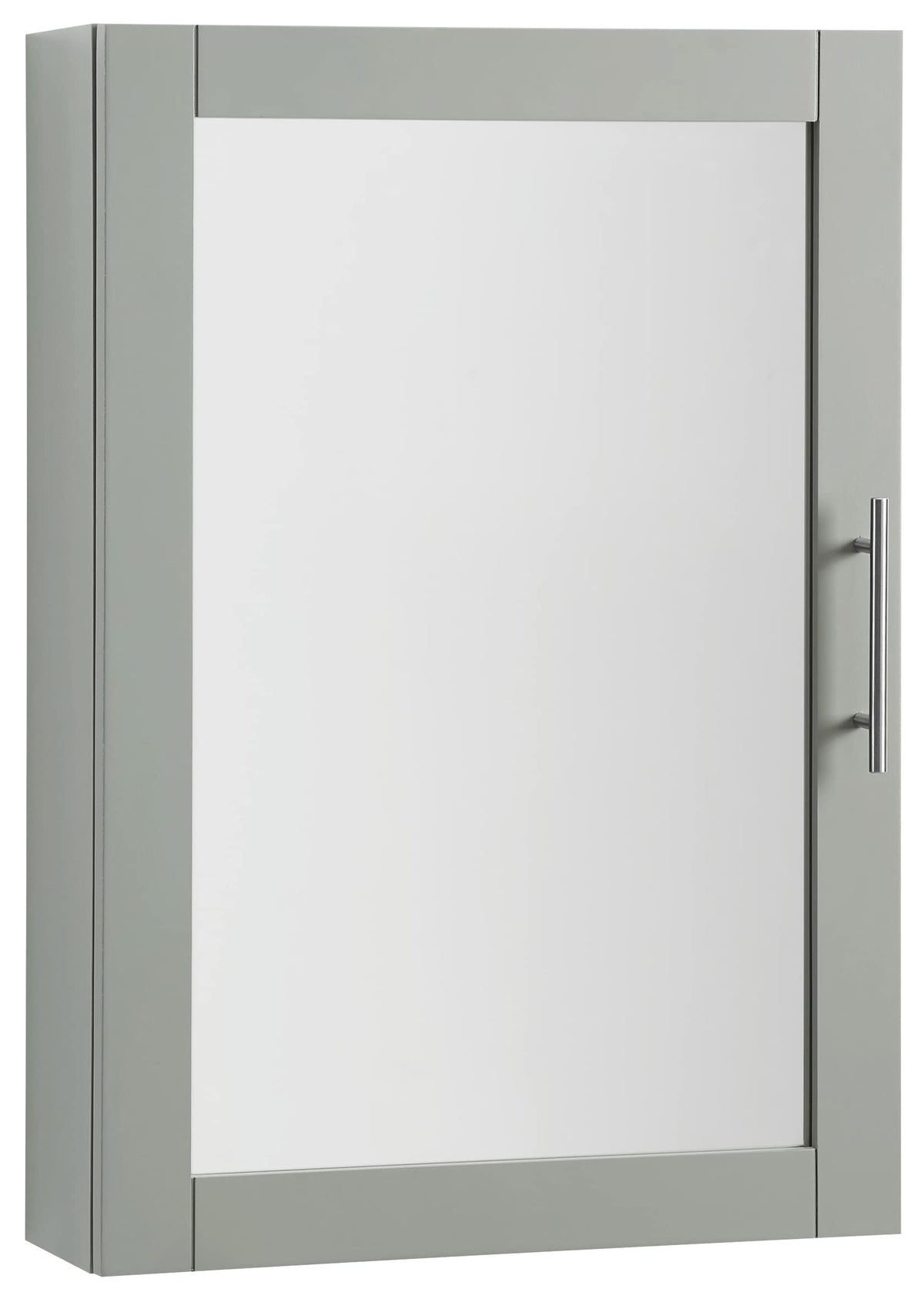 Crosley Furniture Savannah Wall Mounted Bathroom Mirror And Medicine Cabinet, Gray