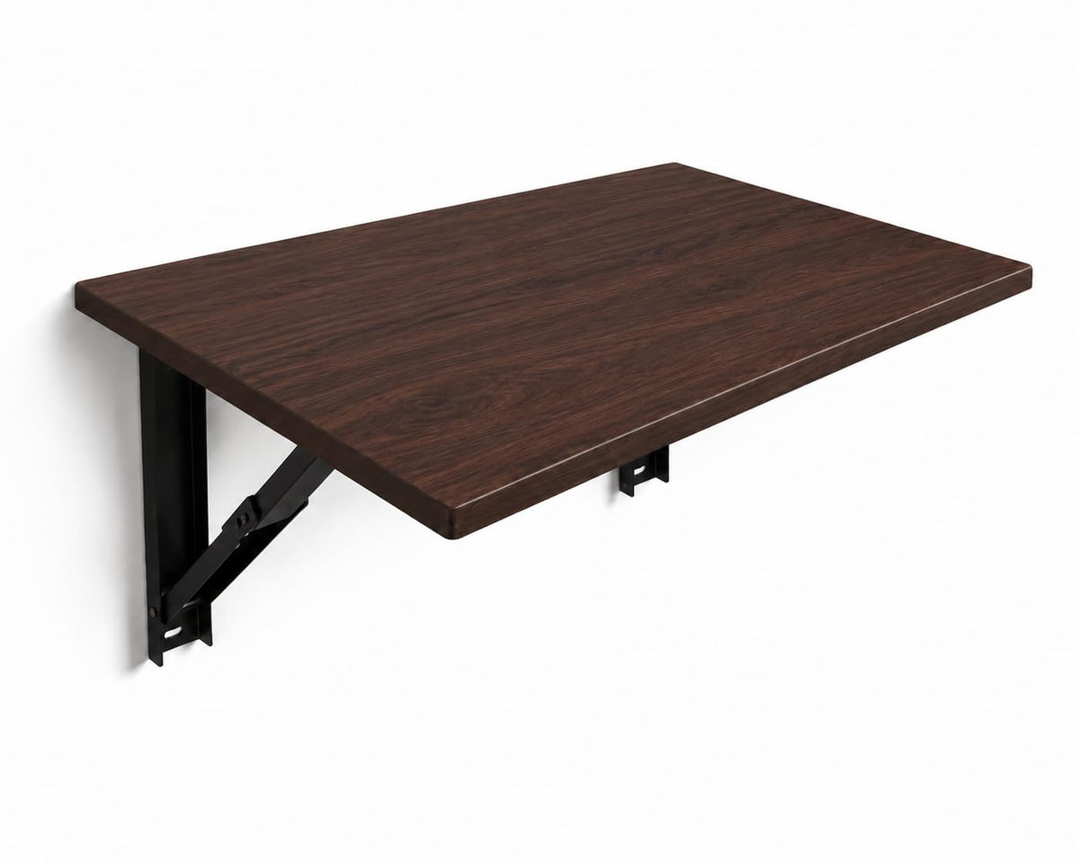 Pedpix Engineered Wood Wall Mounted Folding Table | Multipurpose ...