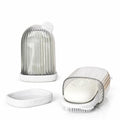 Megharsh Travel Soap Holder  Portable Soap Dish for Home, Outdoor Hiking, and Camping  Compact and Durable Plastic Travel Soap