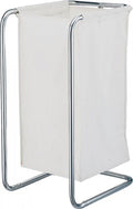 HOMEBASIX BN65CH Laundry Sorter with Bag, Chrome
