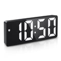 ORIA Digital Clock, LED Alarm Clock, 6.5inch Large Display LED Clock with Snooze, USB Charging Ports, 3 Adjustable Brightness Su