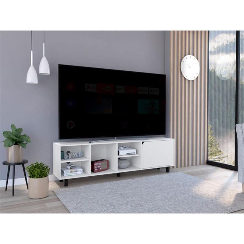 HomeRoots Stylish and Fresh White Television Stand