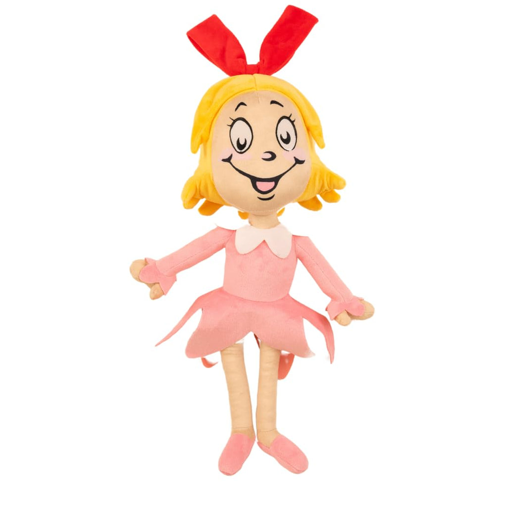 Franco Dr. Seuss The Grinch Cindy Lou Holiday & Christmas Bedding Super Soft Plush Cuddle Pillow Buddy, (Officially Licensed Pro