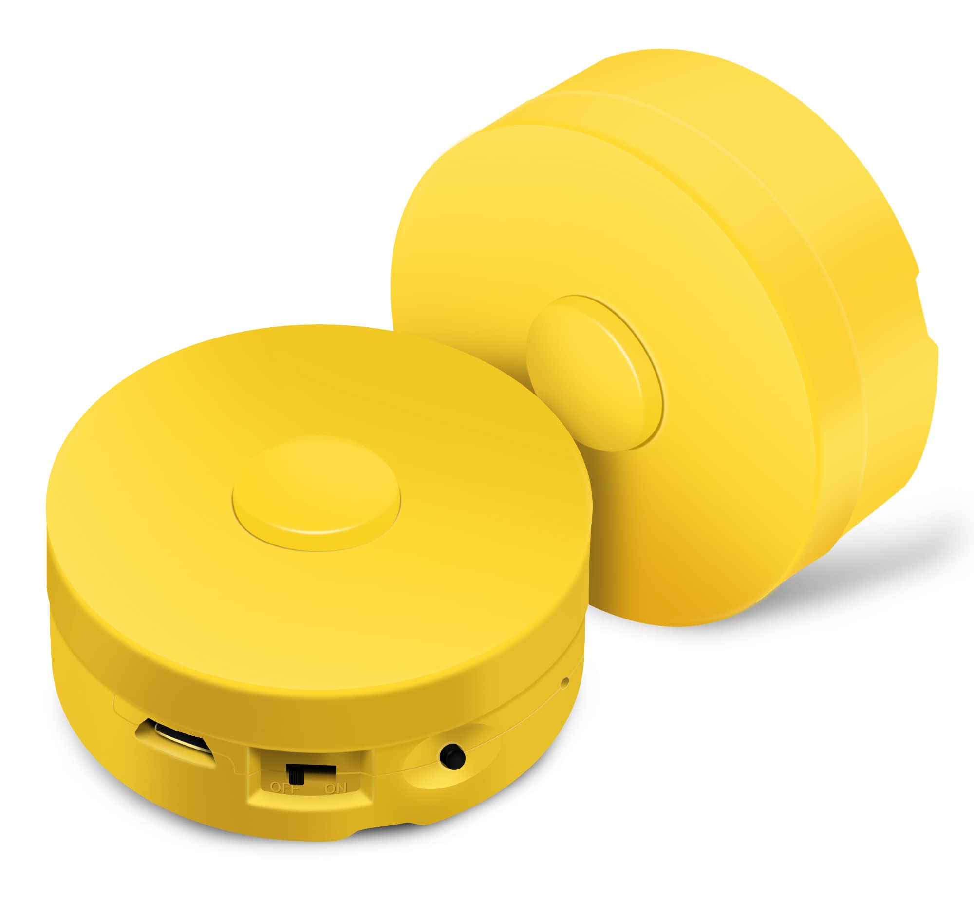 Jrgkjcp 16 Minutes Voice Recorder, Record Custom Message For Plush Toy, Stuffed Bear Toy, Baby Doll Toy, And Pillow (2Pack + Yel