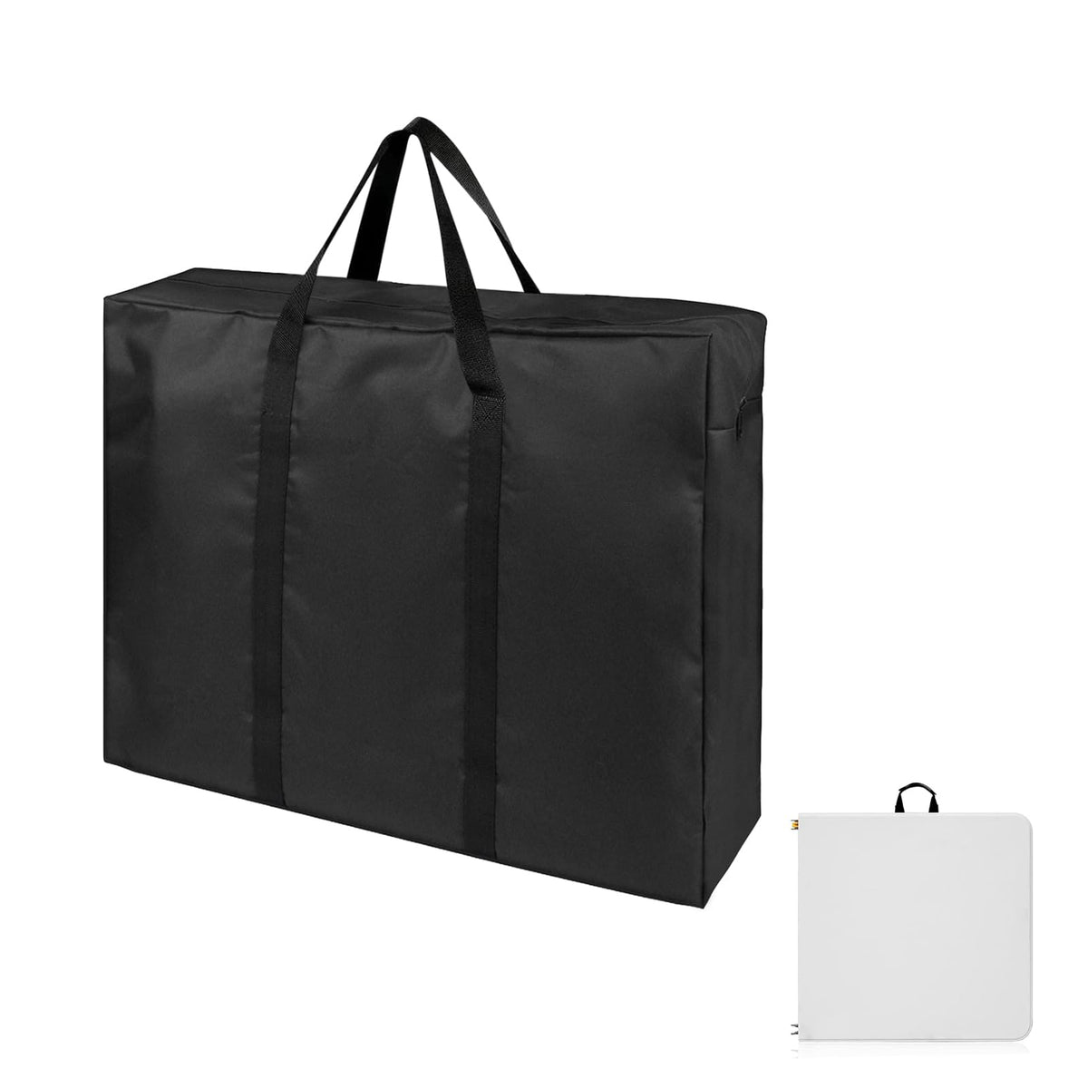 Loenel Folding Table Storage Bag, Portable Carry Table Bag For 4Ft Folding Picnic/Camp Tables, Waterproof Folding Table Cover Wi