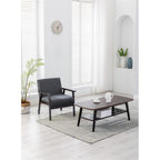 Lilola Home Bahamas Espresso Coffee Table and Chair Set