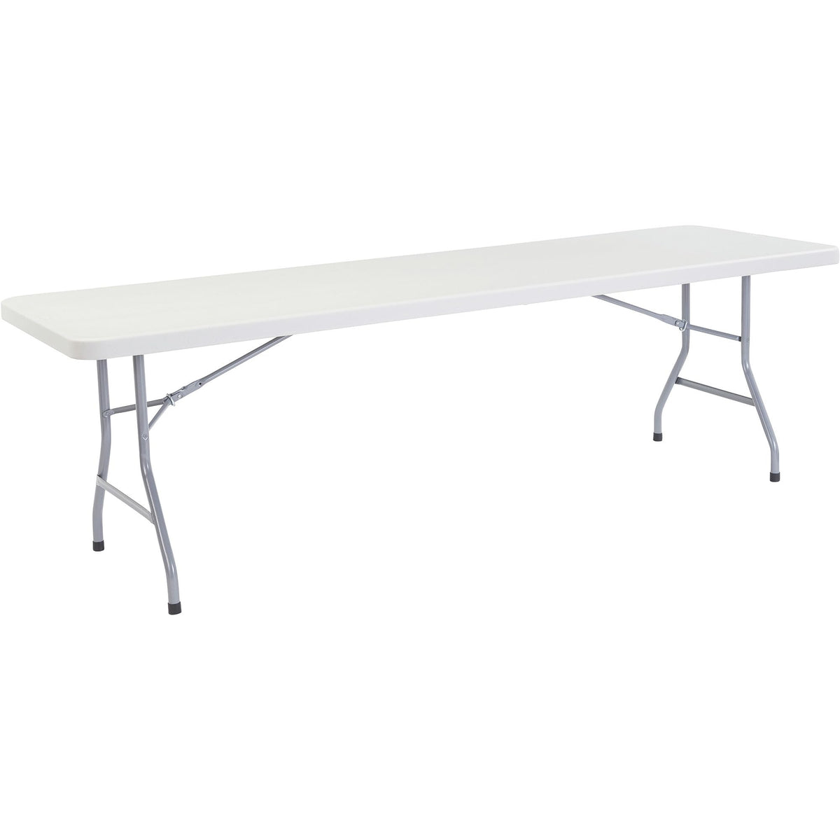 National Public Seating Plastic Folding Table - 30in.W x 96in.L, Model Number BT3096