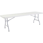 National Public Seating Plastic Folding Table - 30in.W x 96in.L, Model Number BT3096