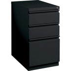 Lorell LLR49527 Mobile File Pedestal, Black