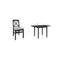 Torino 3Pc Drop Leaf Dining Set Gray