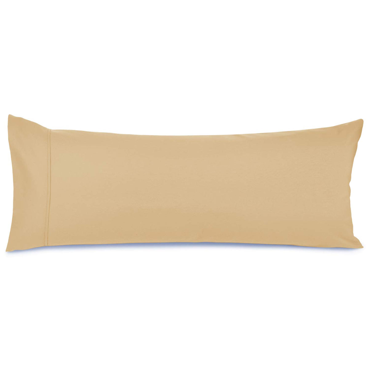 Nestl Body Pillow Cover - Soft Body Pillow Pillowcase - Lightweight Camel Pillowcase - Microfiber Body Pillow Case Cover - 20X54