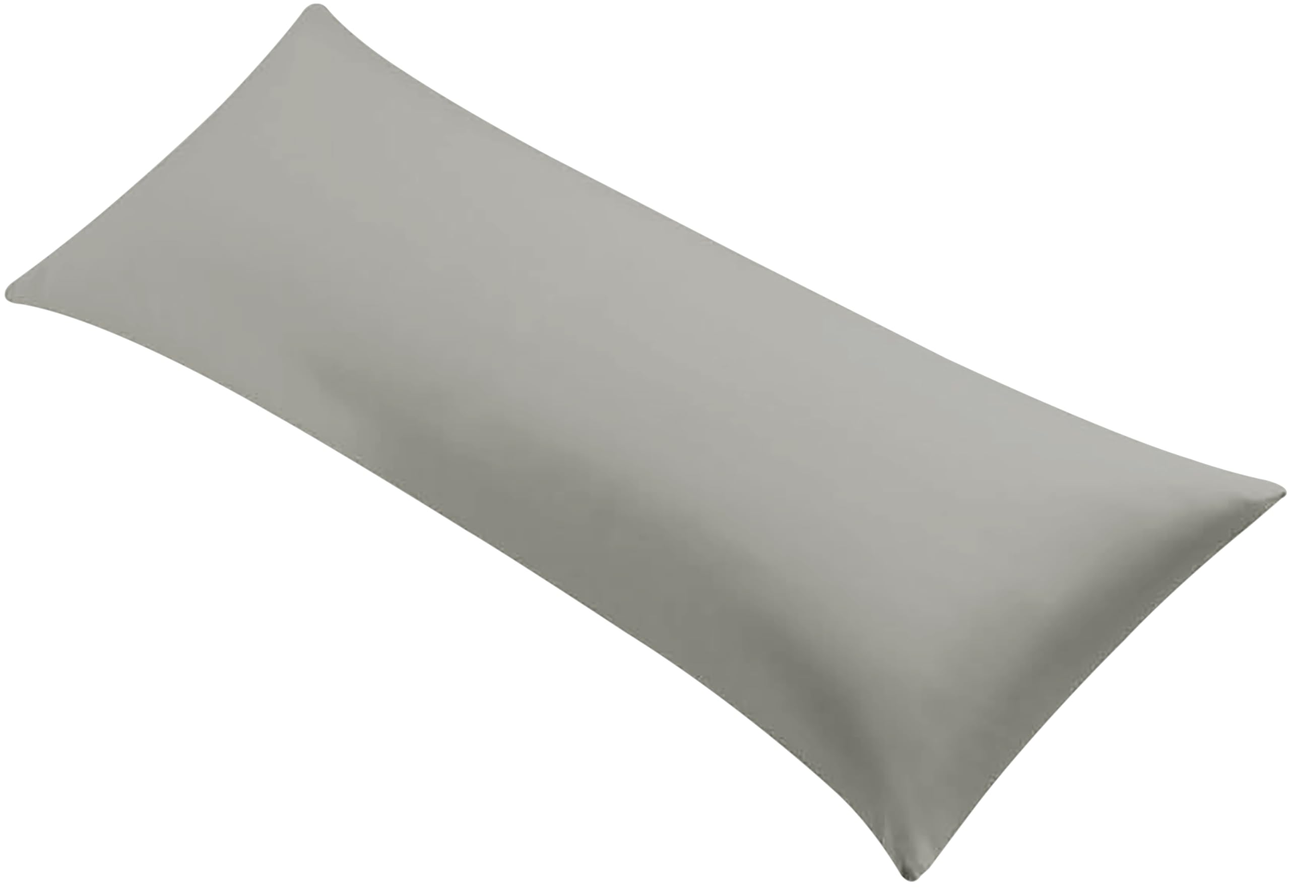 Circleshome Pillow Protectors Single Pack Body (20 X 55) Zippered - 100% Cotton Breathable Pillowcases - Protects Pillows From D