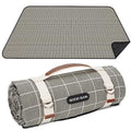 Picnic Outdoor Blankets Waterproof Extra Large - Beach Mat Sand Free Foldable With Carry Strap  Portable Camping Blanket  Park B