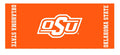 Collegiate Kwik-Covers Rectangle Plastic Table Covers, Bundle Of 2 (Oklahoma State University, 6')