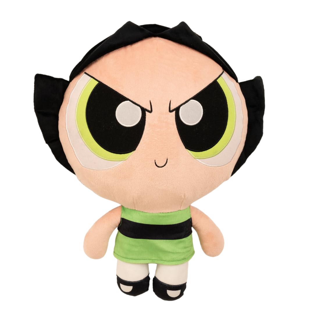 Collectibles The Powerpuff Girls Buttercup Bedding Super Soft Cozy Decorative Cuddle Pillow, (Officially Licensed Product) By Fr