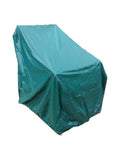Roadhouse Bbq 35-Inch Vinyl Waterproof Durable Outdoor Patio Chair Cover, Green
