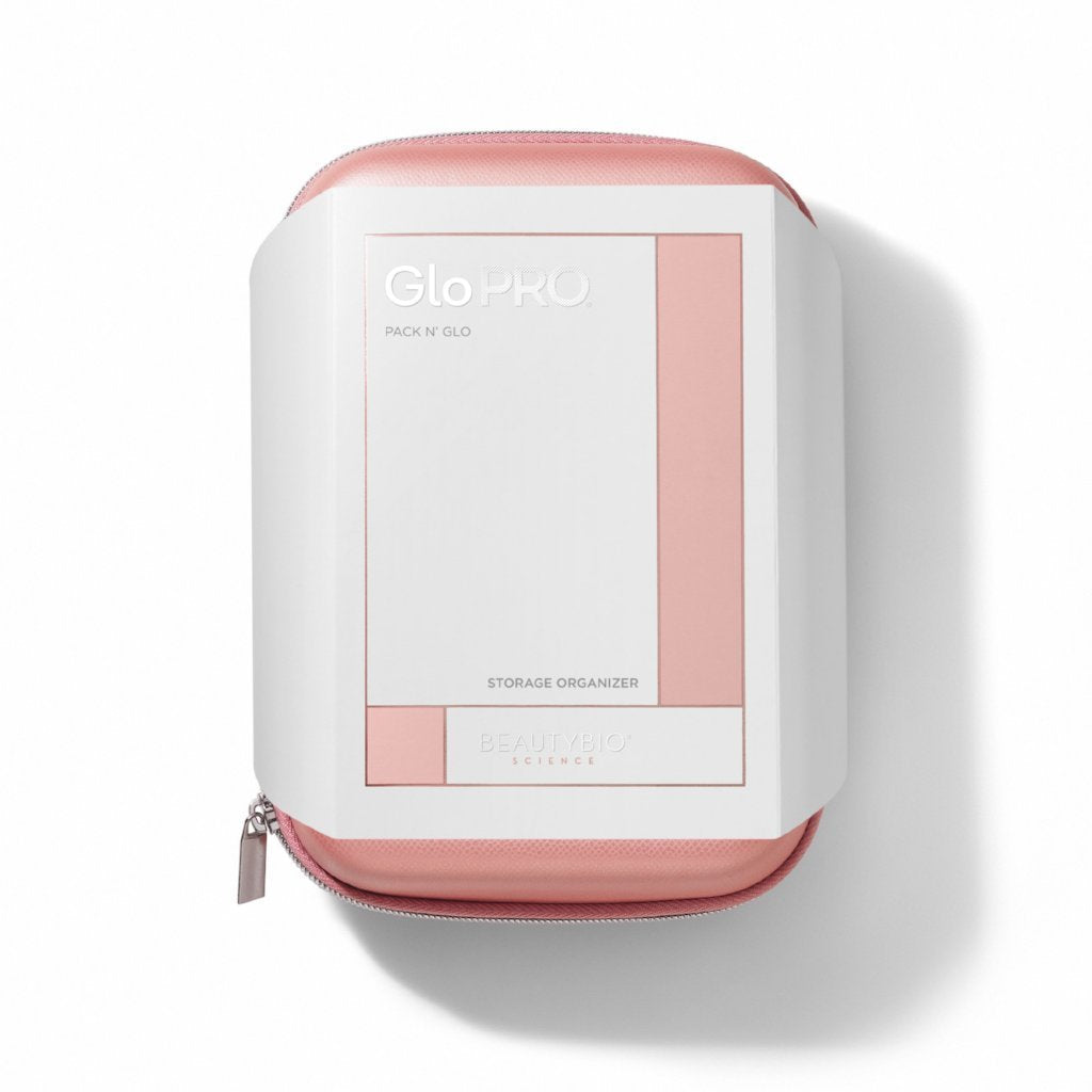 Beauty Bioscience Pack N' Glo Storage Organizer, Blush