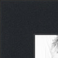 ArtToFrames 22x28 Inch Black Picture Frame, This 1.25 Custom Poster Frame is Satin Black, for Your Art or Photos, WOMFRBW26079-2