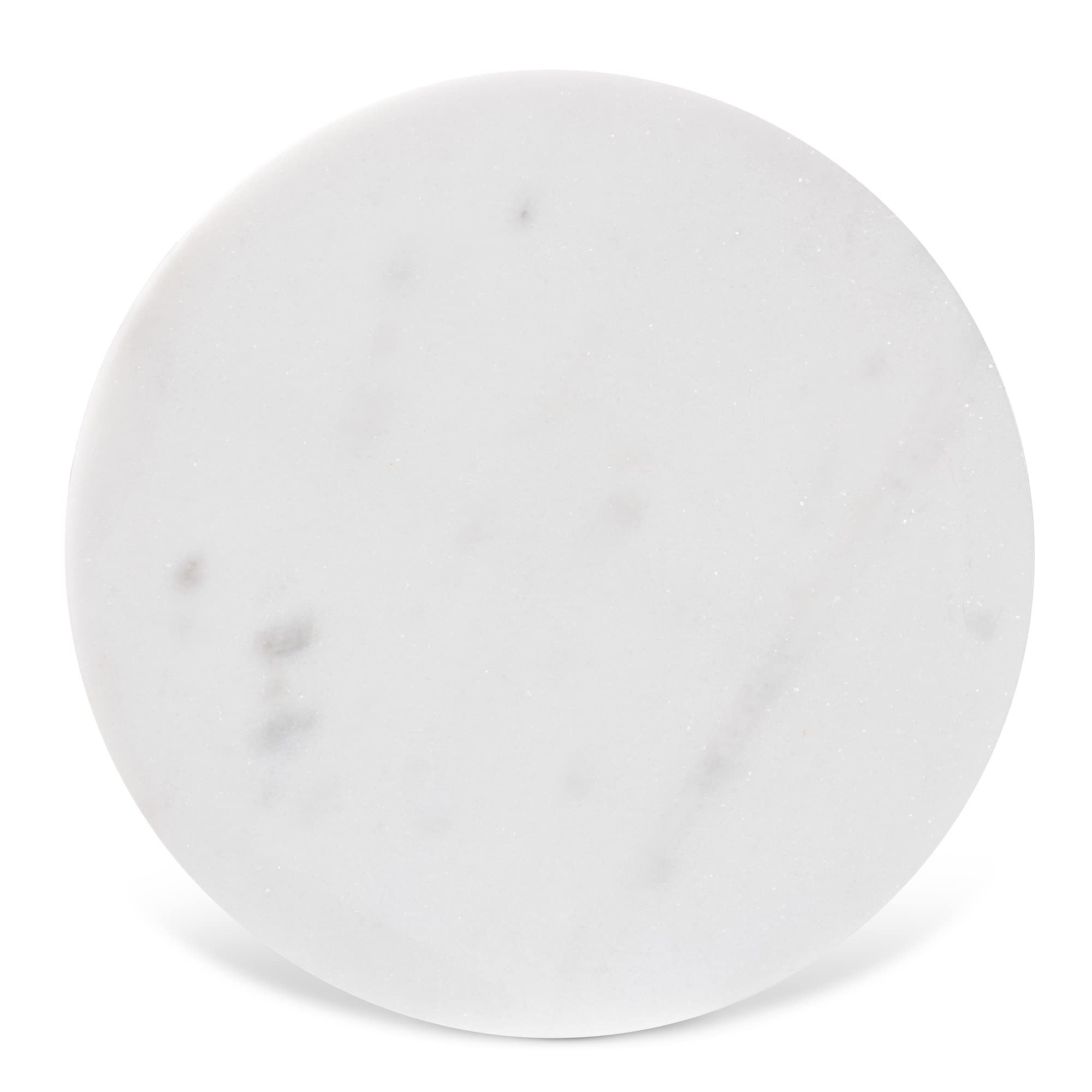 Baxton Studio Tarmon Modern and Contemporary Gold Finished Metal End Table with Marble Tabletop