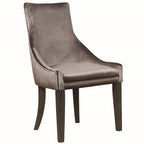 Coaster Furniture Phelps Upholstered Demi Wing Grey (Set of 2) Dining Chair 23.25" D x 24.75" W x 38" H 121714