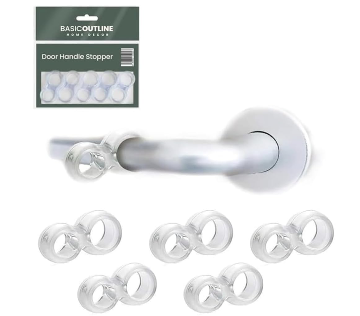 Door Stop Door Stopper Bumper Wall Protector For Door Handle Commercial Office Home Door Handle Stopper Easy Install Doorstop Do