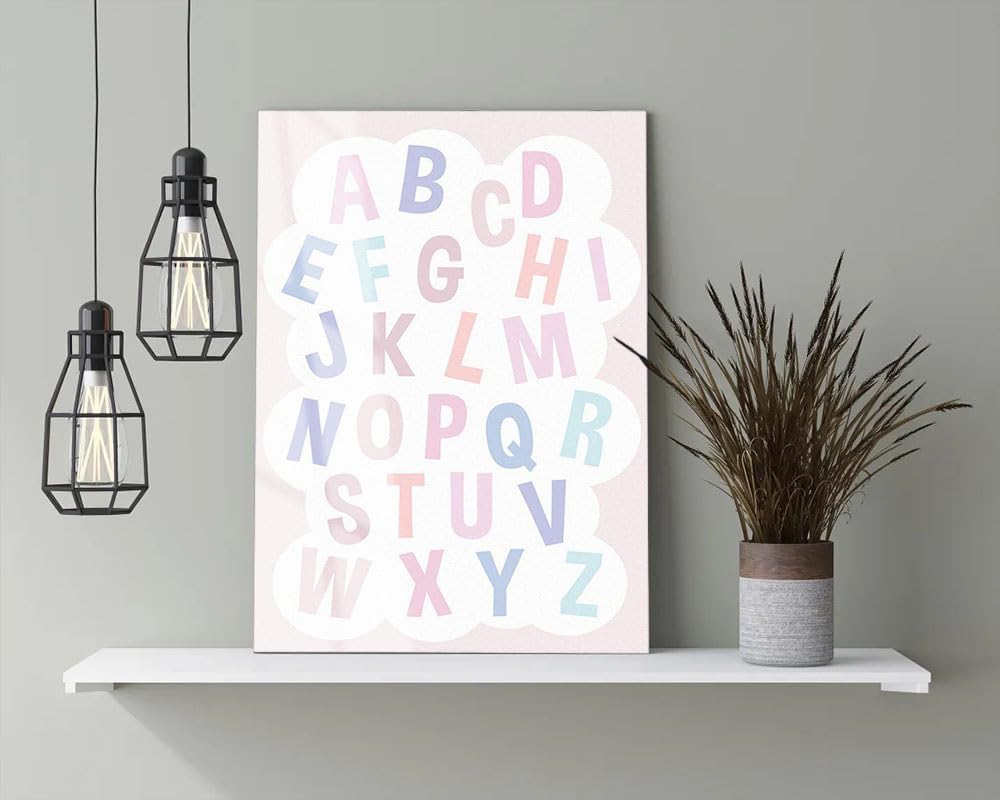 DesignSkinz Wall Art | Acrylic Glossy Printed Frame|Home Decor for Living Room, Bedroom, Office, Study, Shelf (9x11inch)  Alpha
