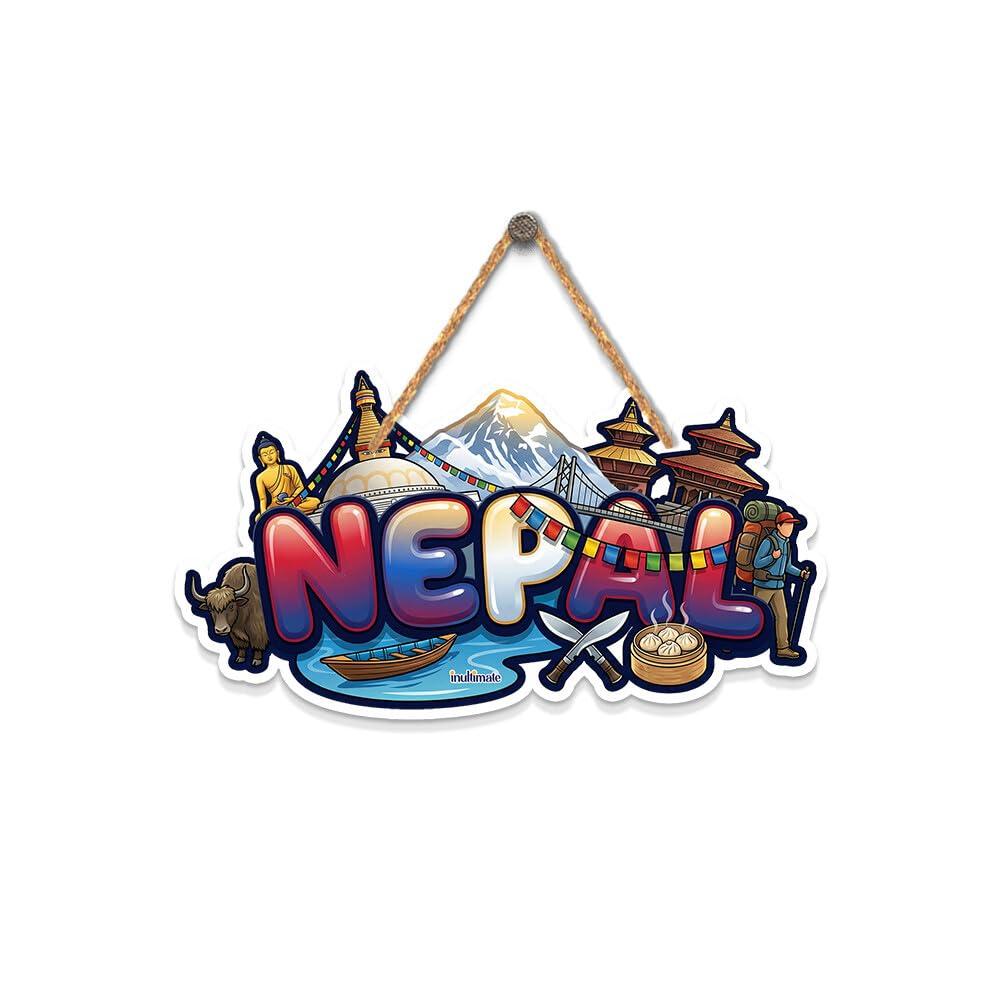 Inultimate Nepal Wooden Wall Hanging Art Item