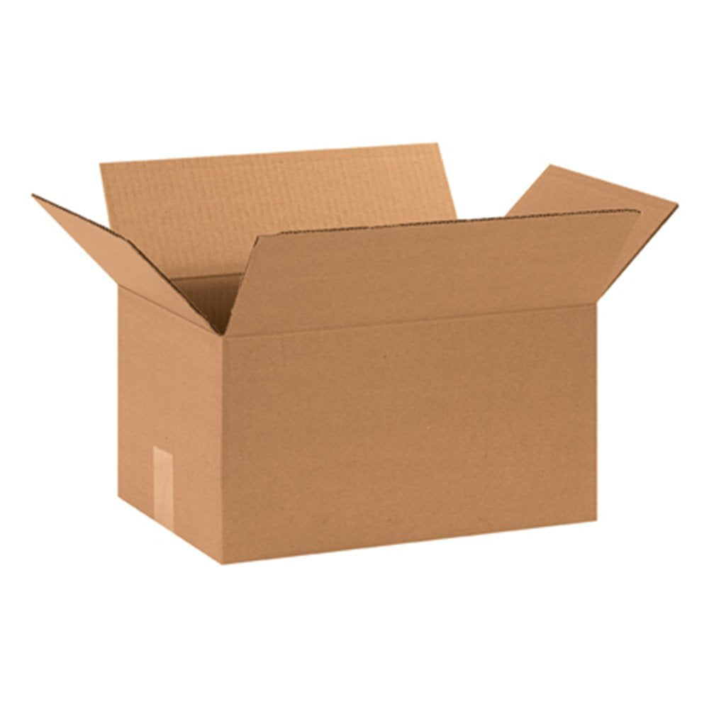 Aviditi 15 X 10 X 8 Corrugated Cardboard Boxes, Medium 15'L X 10'W X 8'H, Pack Of 25 | Shipping, Packaging, Moving, Storage B