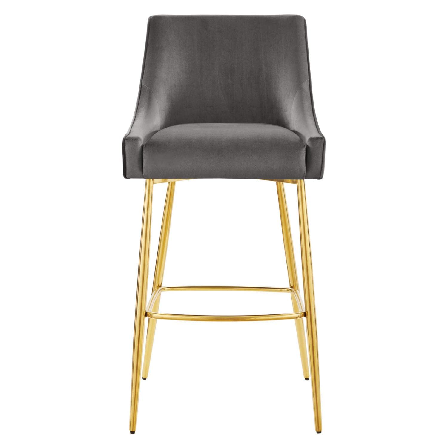 Modway Discern 1, Bar Stool - Pack of 1, Grey